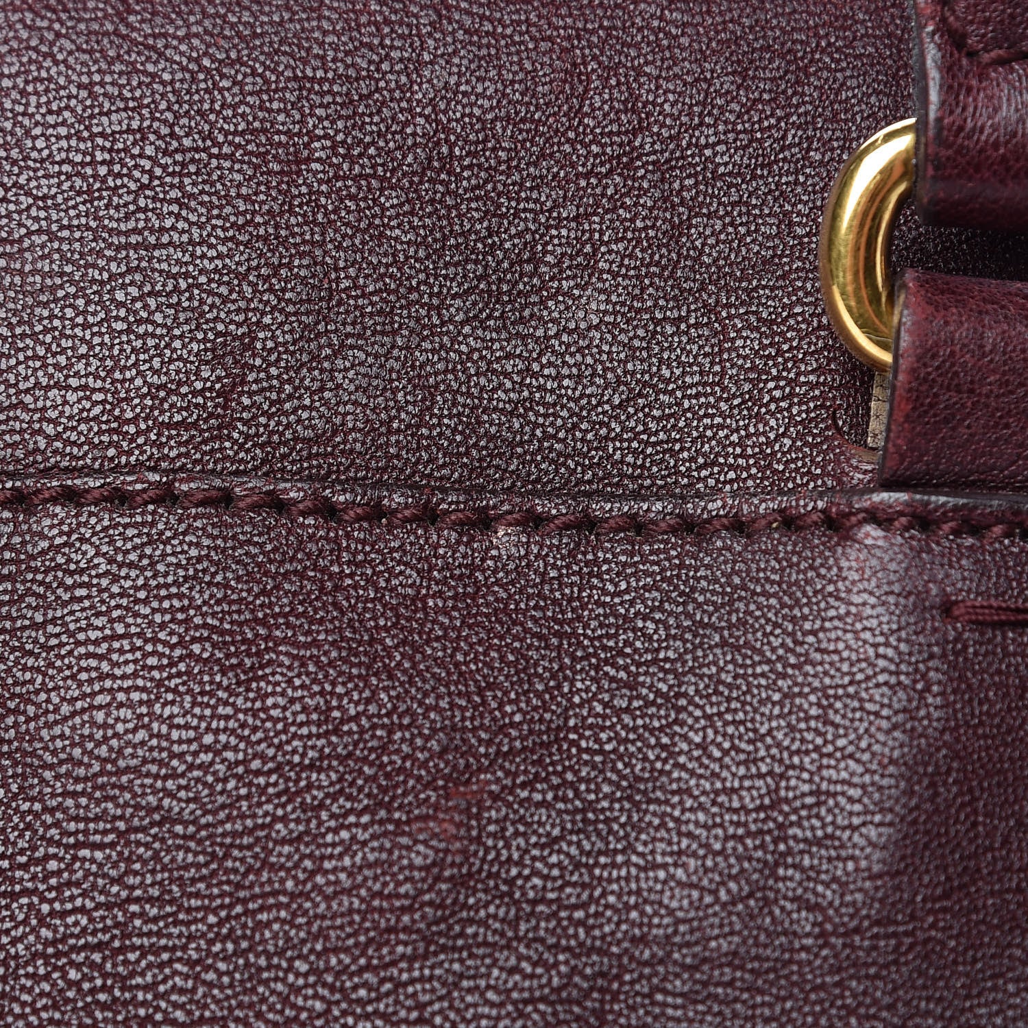 Saint Laurent Sheepskin Large Cabas ChYc Plum 15 of 23