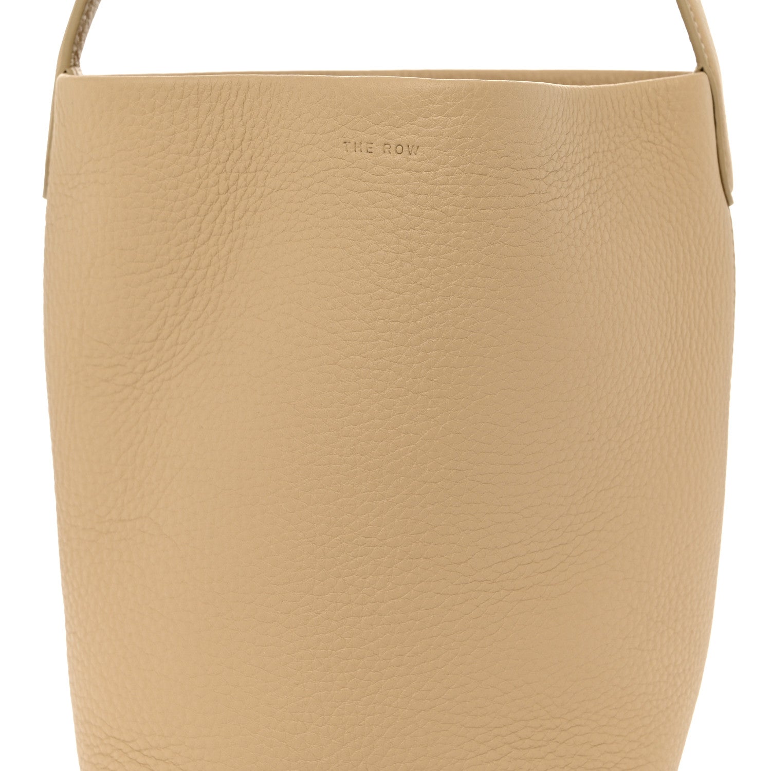 The Row Grained Calfskin Small N/S Park Tote Boulder 7 of 9