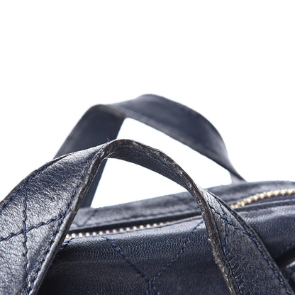 Chloe Sheepskin Stitched Medium Paraty Navy 8 of 14