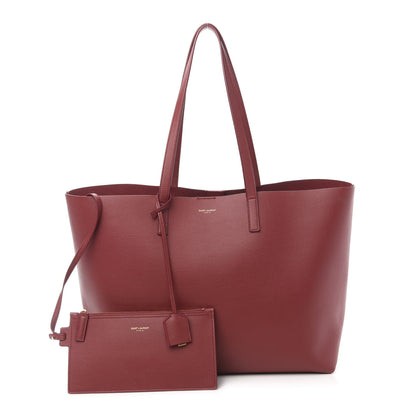 Saint Laurent Calfskin Large Shopping Tote Palissandre 1 of 10