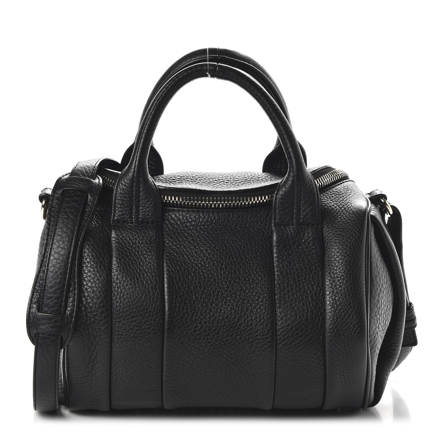 Alexander Wang Pebbled Lambskin Rockie Black Pale Gold Hardware 1 of 9