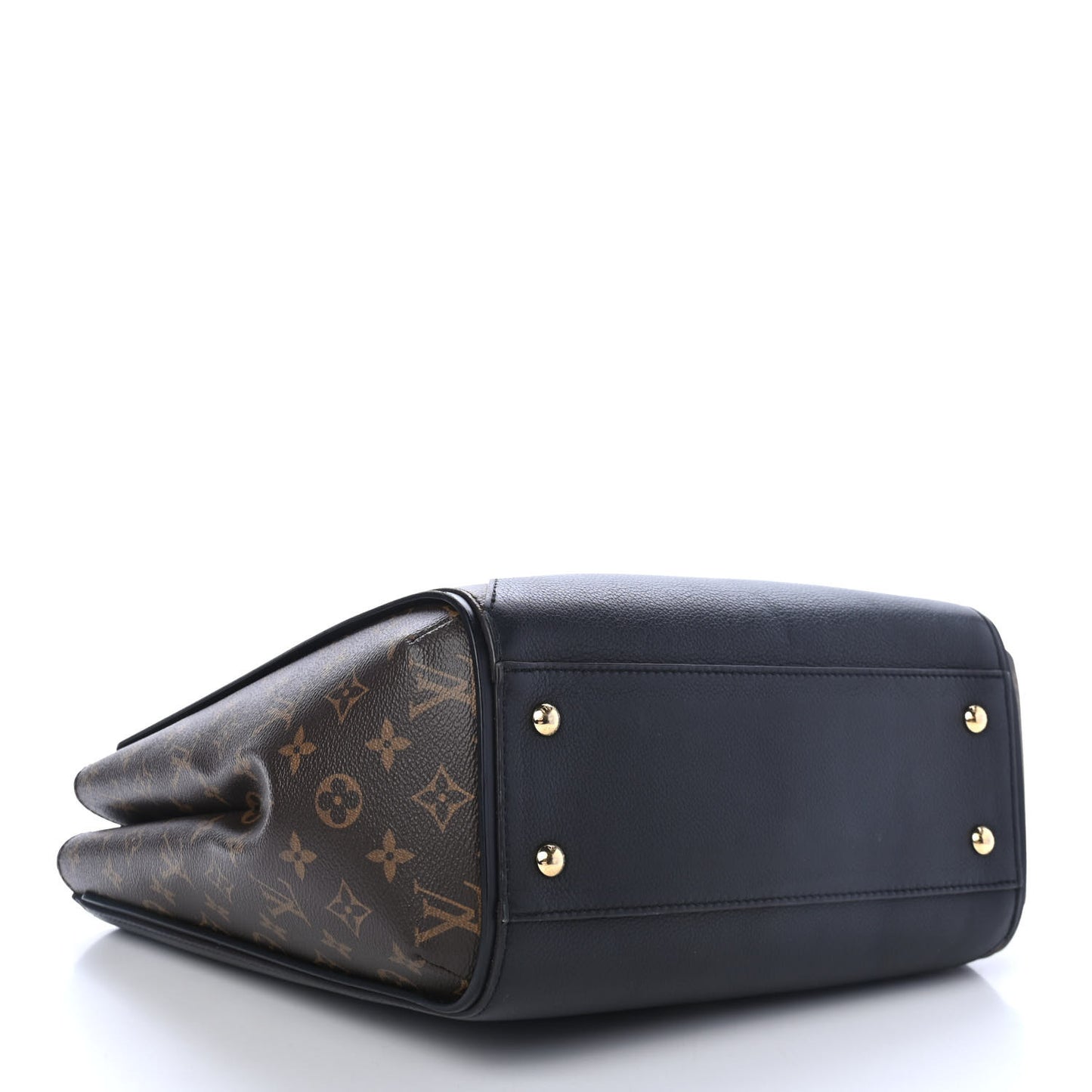 Calfskin Monogram Kimono Tote Black