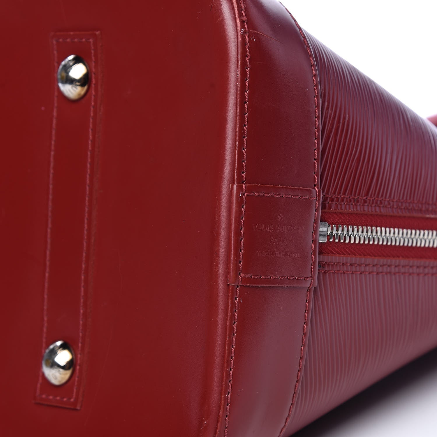 Louis Vuitton Epi Alma GM Carmine 14 of 16