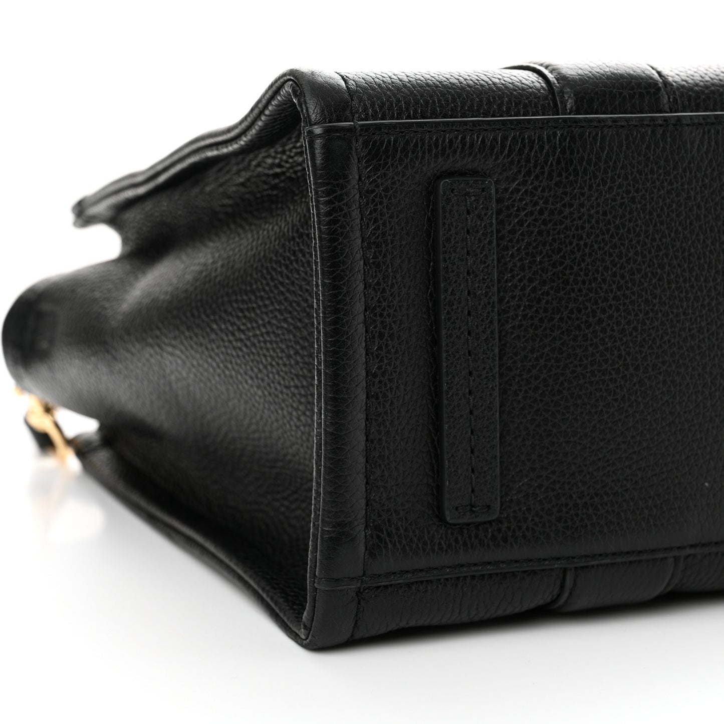 Grained Calfskin Medium The Tote Bag Black