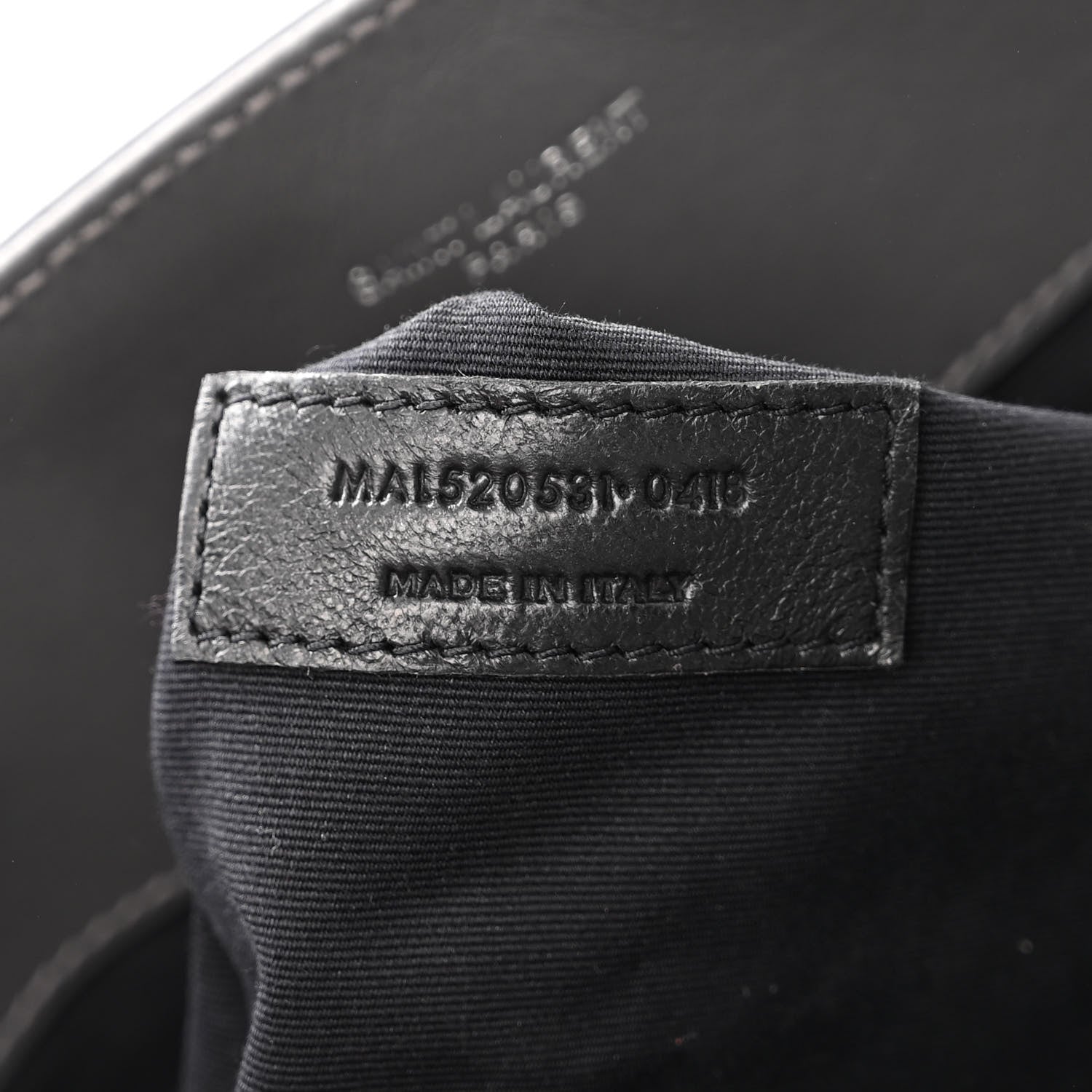 Saint Laurent Calfskin Y Quilted Monogram Large Loulou Shopper Storm 8 of 12