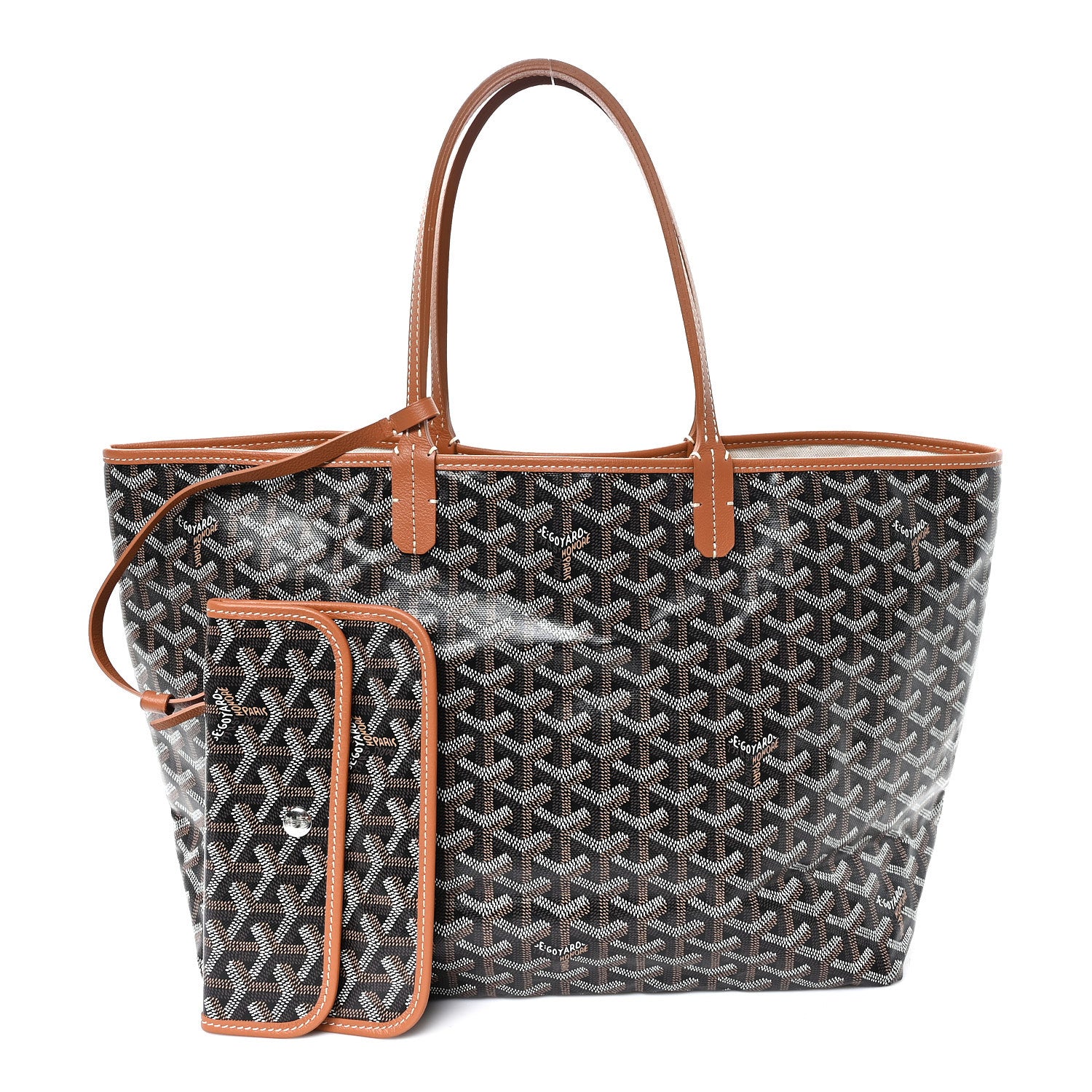 Goyard Goyardine Saint Louis PM Black Gold 3 of 11