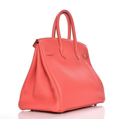 Hermes Togo Birkin 35 Rose Jaipur 3 of 29