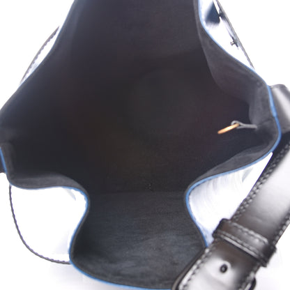 Louis Vuitton Epi Bi-Color Sac D'Epaule Toledo Black 4 of 9