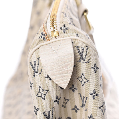 Louis Vuitton Mini Lin Croisette Speedy 30 Blue 8 of 12