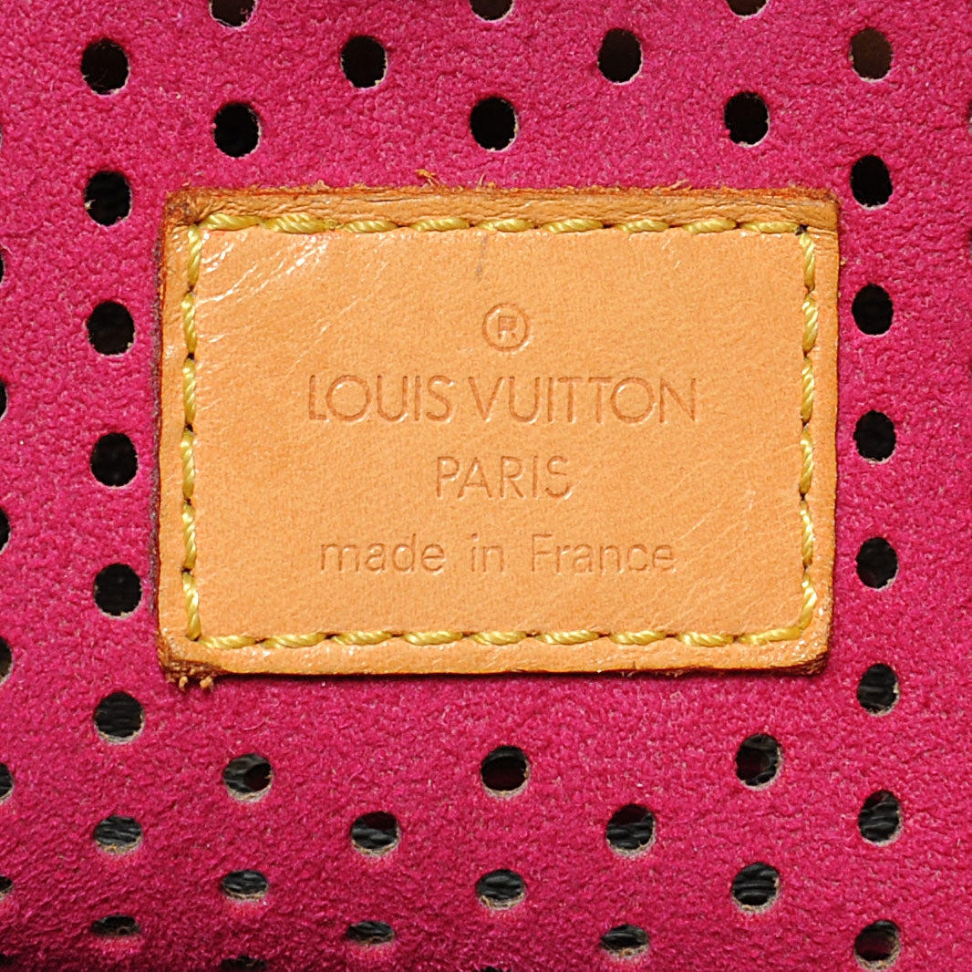 Louis Vuitton Monogram Perforated Speedy 30 Fuchsia 7 of 8