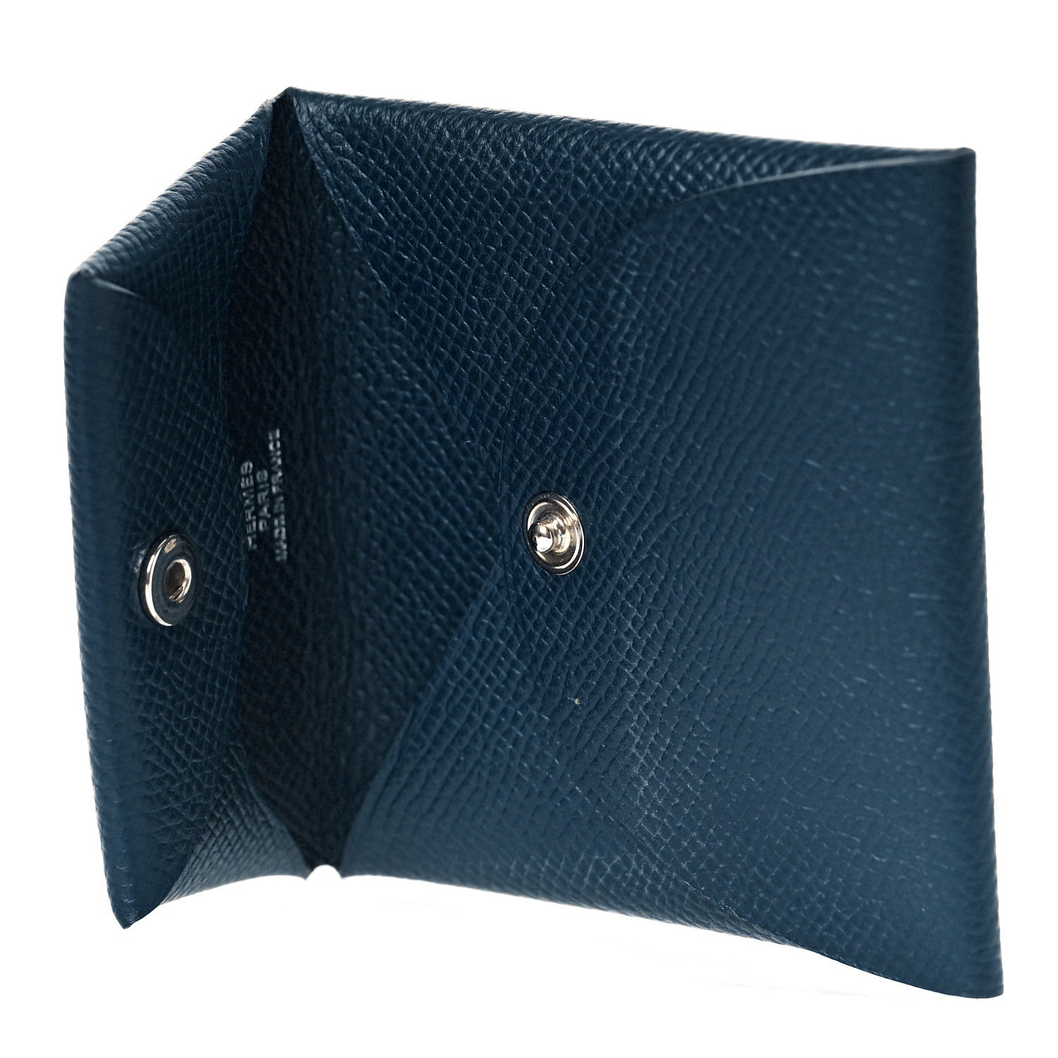 Hermes Epsom Bastia Coin Purse Bleu Indigo 5 of 9