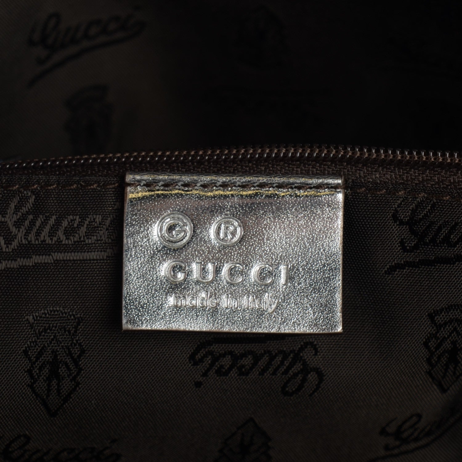Gucci GG Supreme Monogram Large Tote Silver 5 of 7