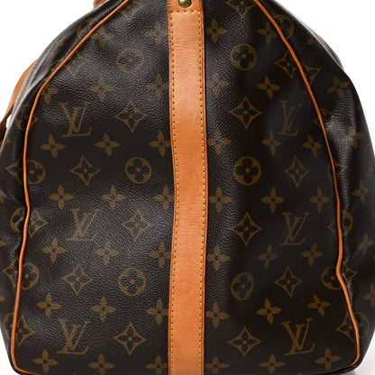 Louis Vuitton Monogram Keepall Bandouliere 55 17 of 43