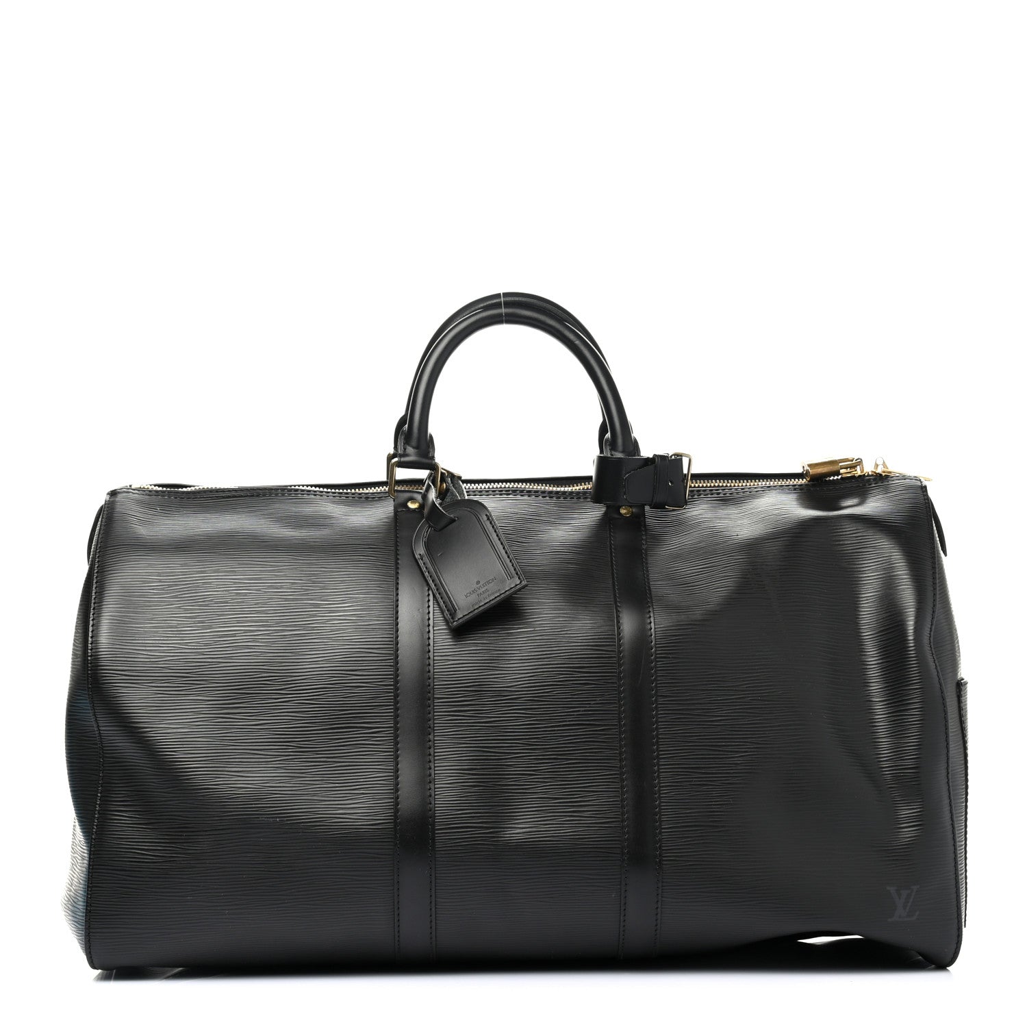 Louis Vuitton Epi Keepall 50 Black 1 of 14