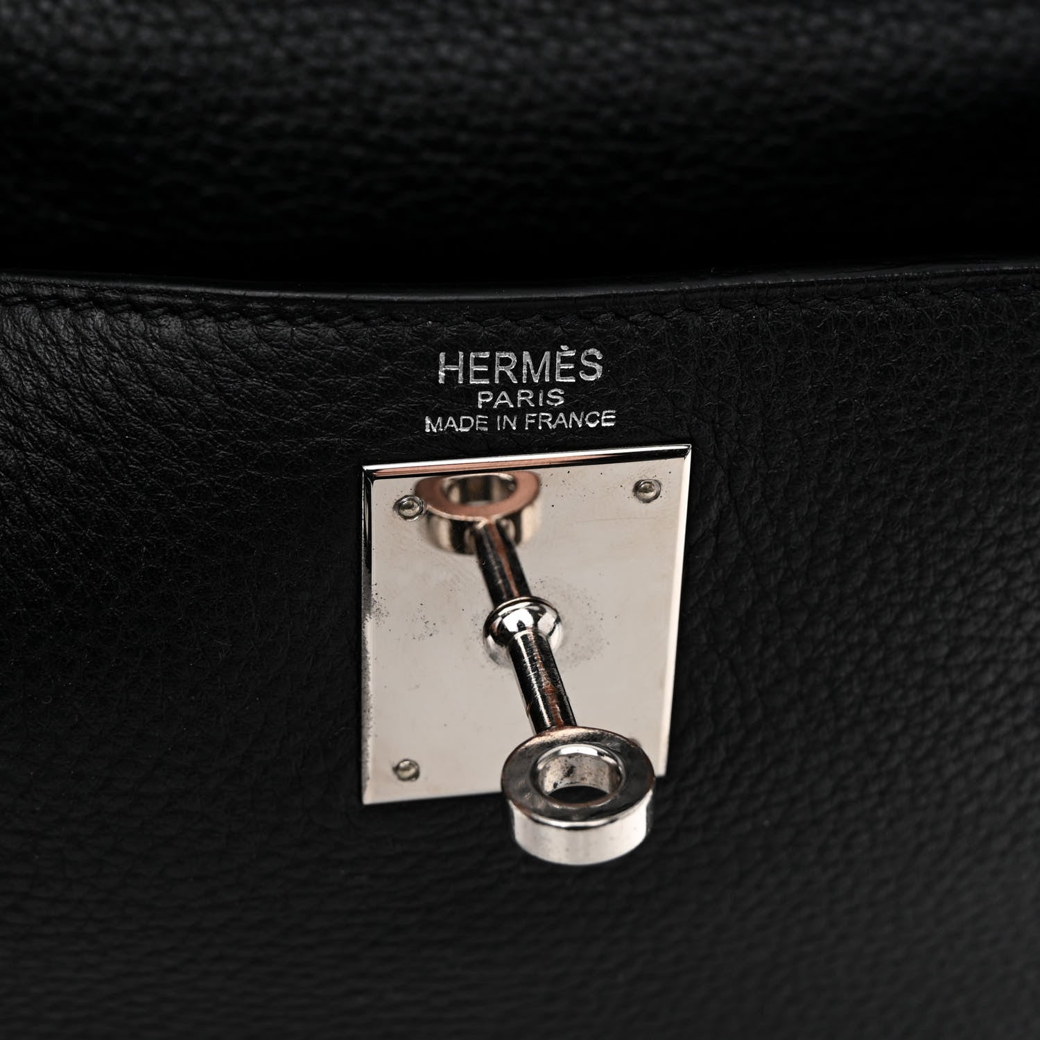 Hermes Togo Kelly Retourne 28 Black 6 of 15
