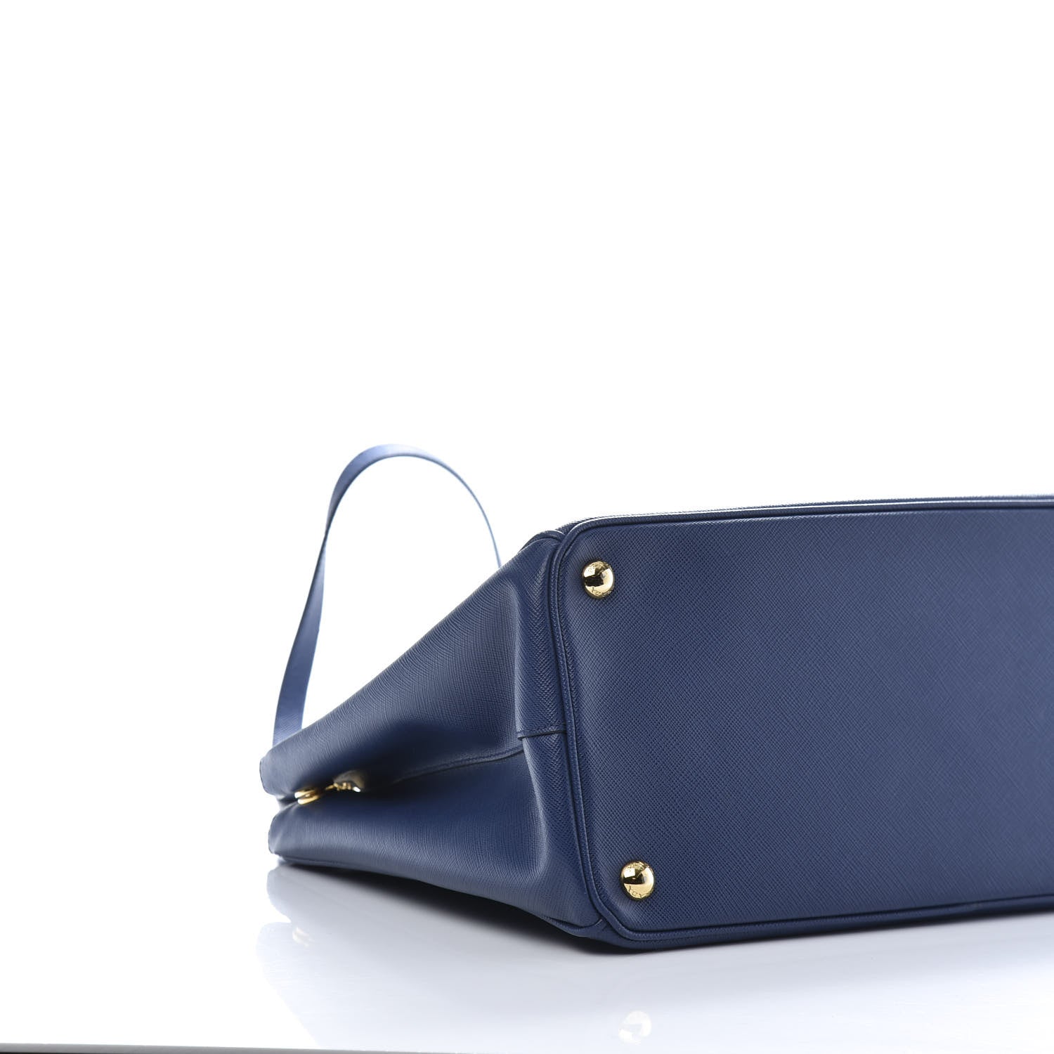 Prada Saffiano Medium Galleria Double Zip Tote Bluette 6 of 15