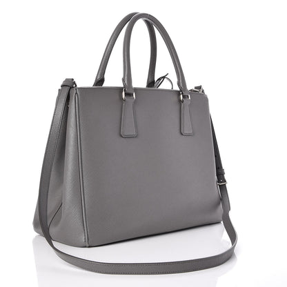 Prada Saffiano Medium Galleria Double Zip Tote Marmo 3 of 7