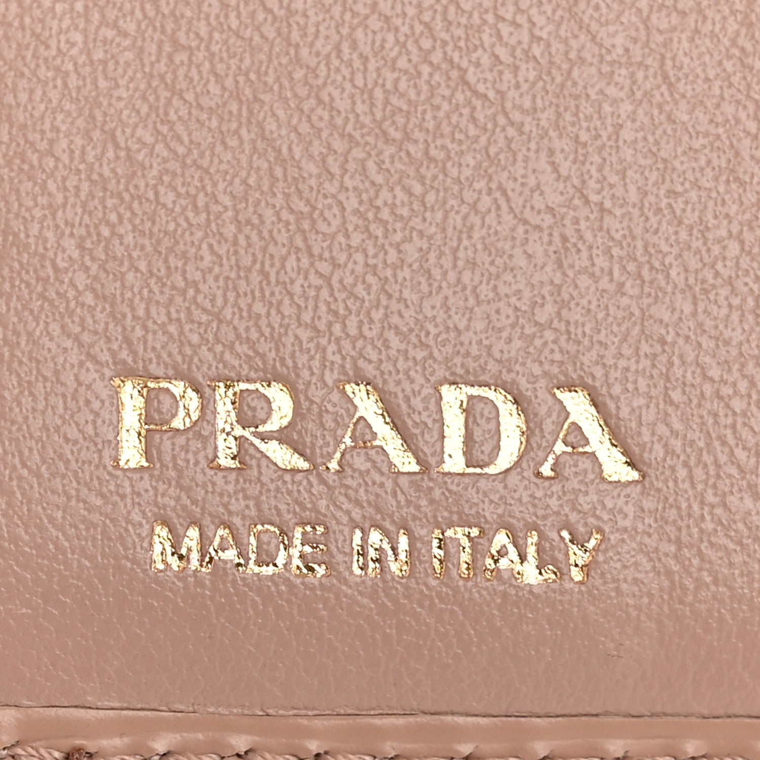 Prada Vitello Move Tri-Fold Compact Wallet Cammeo 6 of 12