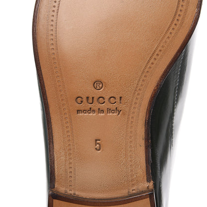 Gucci Eel Mens Horsebit Loafers 5 Verde 6 of 11