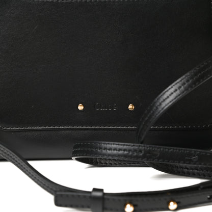 Chloe Shiny Calfskin Mini Annie Shoulder Bag Black 9 of 11