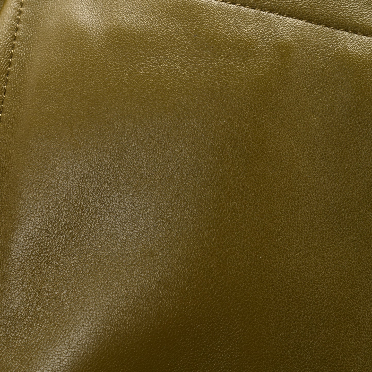 Mellow Nappa Small Squeeze Bag Olive