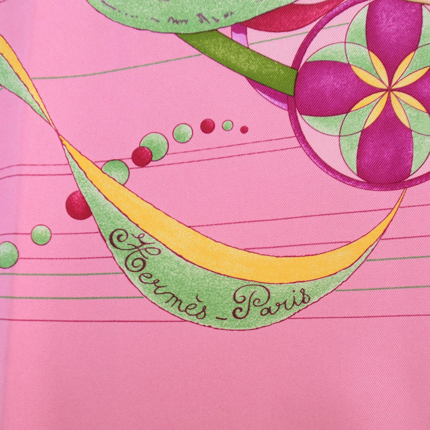 Hermes Silk La Danse du Cosmos Scarf 90 5 of 7