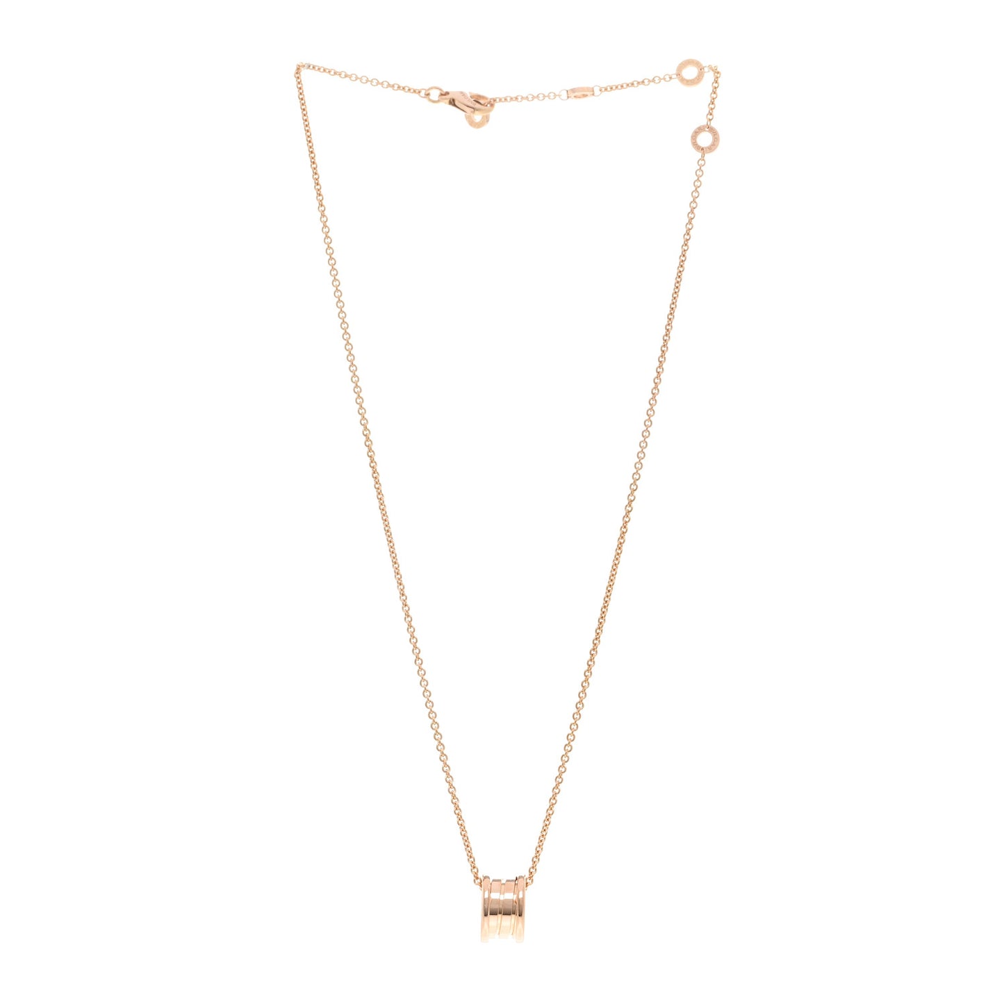 18K Rose Gold B.Zero1 Pendant Necklace