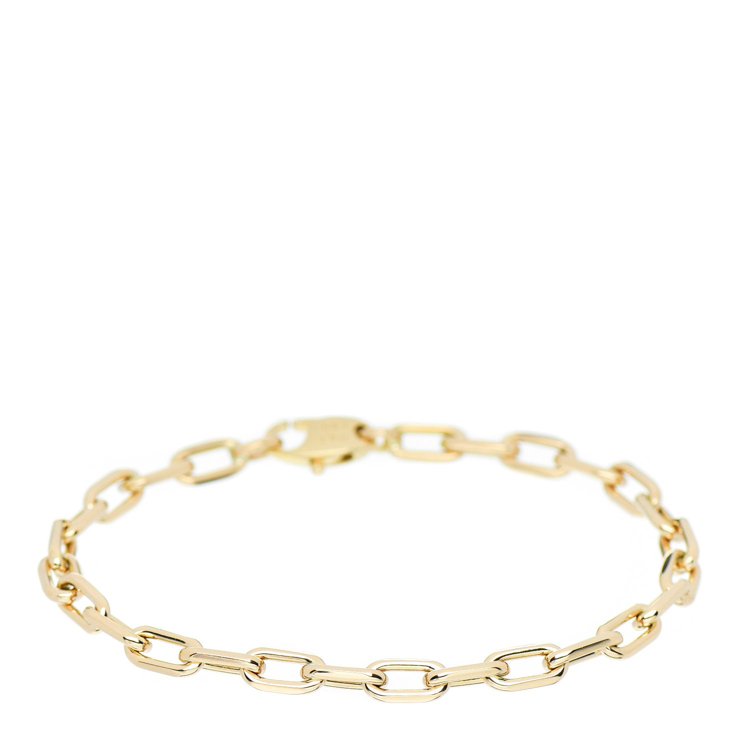 Cartier 18K Yellow Gold Spartacus Link Chain Bracelet 1 of 4