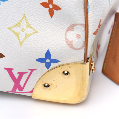 Louis Vuitton Monogram Multicolor Speedy 30 White 12 of 27