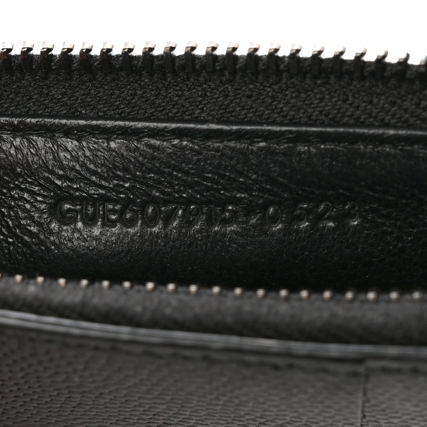 Monogram Grain de Poudre 5 Fragments Zip Pouch Card Holder Black