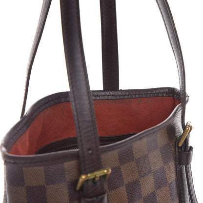 Louis Vuitton Damier Ebene Marais Bucket 23 11 of 16