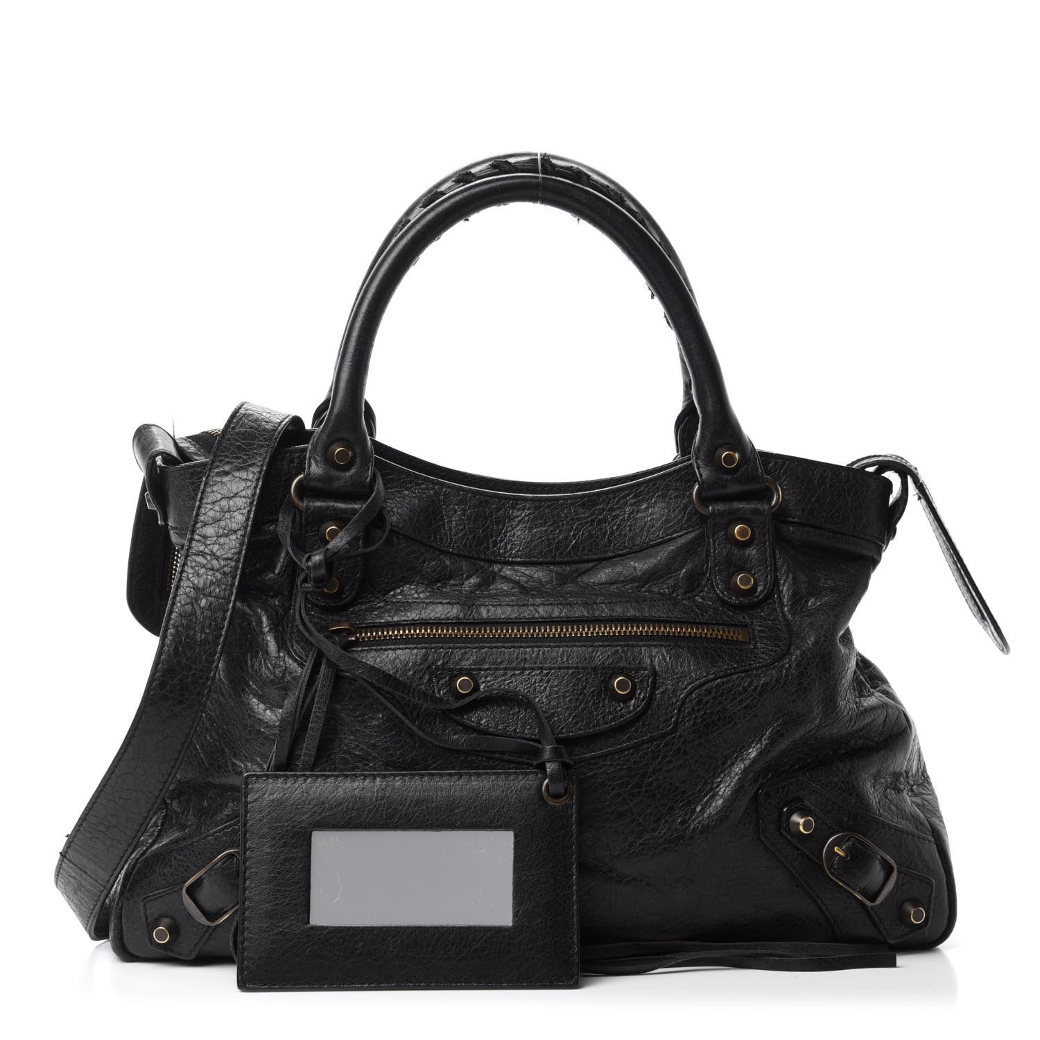 Balenciaga Agneau Classic Hardware Town Black 1 of 23