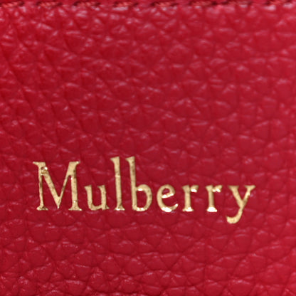 Mulberry Small Classic Grain Calfskin Mini Seaton Scarlet 7 of 12