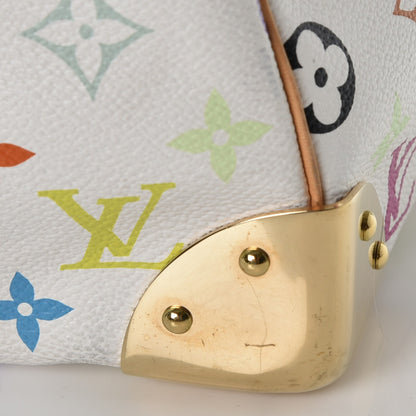 Louis Vuitton Monogram Multicolor Speedy 30 White 10 of 10
