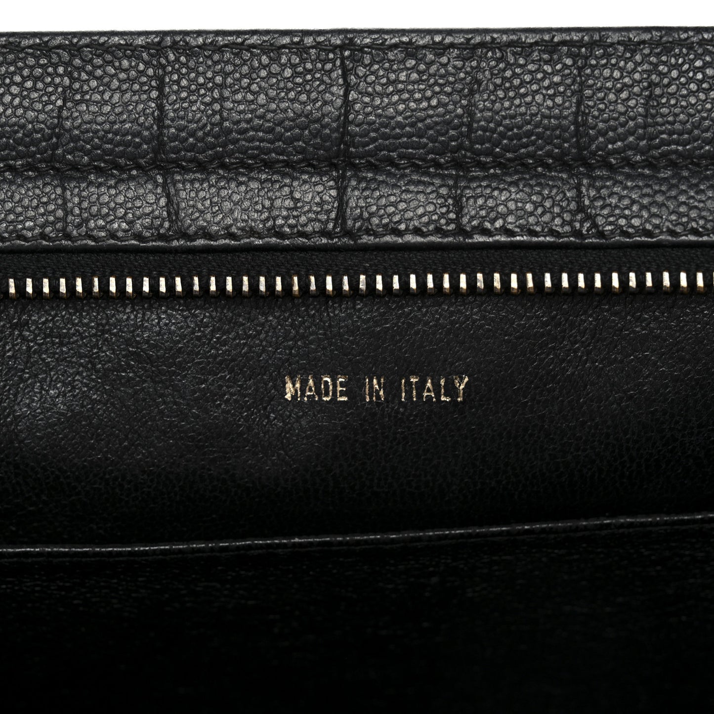 Caviar CC Shoulder Bag Black