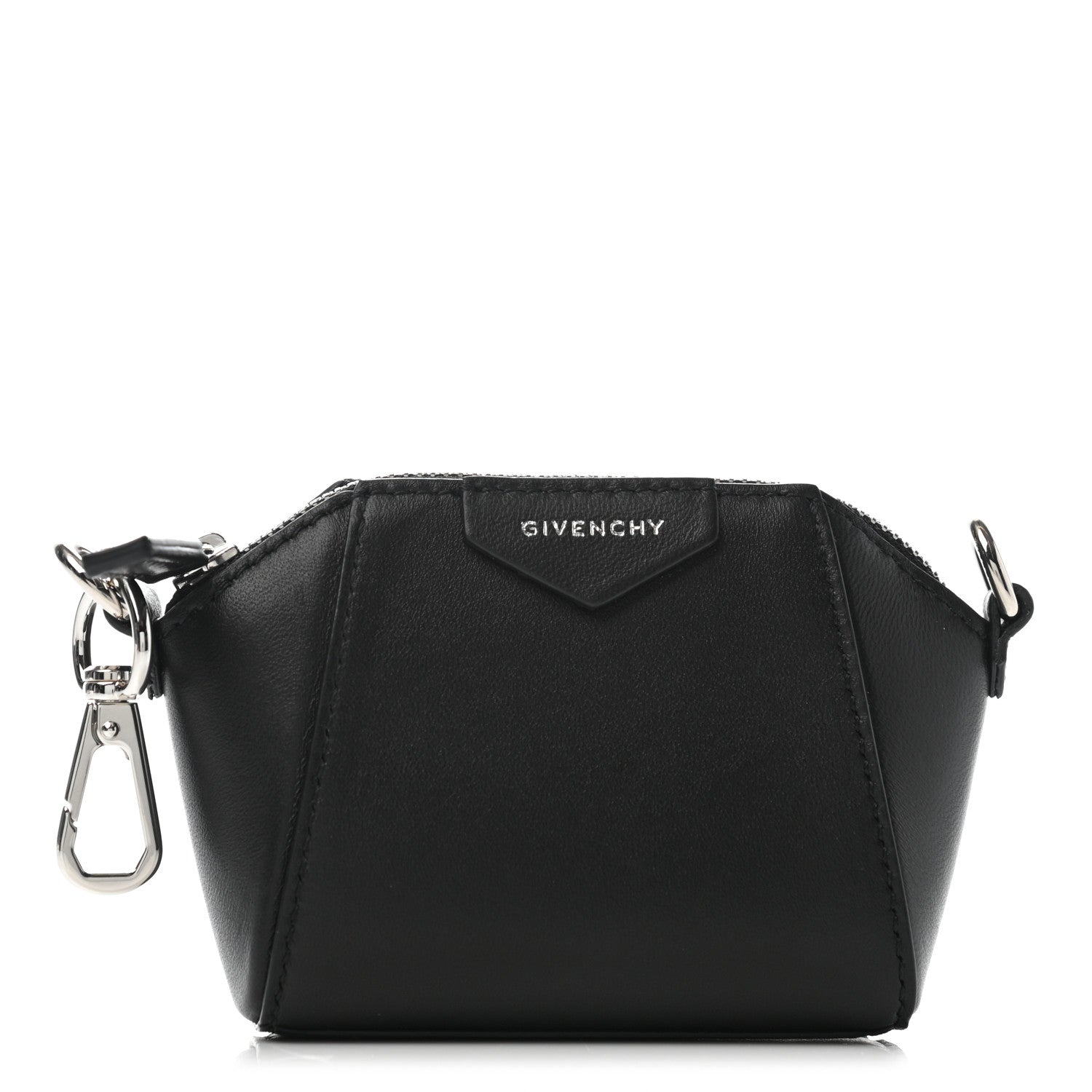 Givenchy Lambskin Baby Antigona with Chain Black 1 of 7
