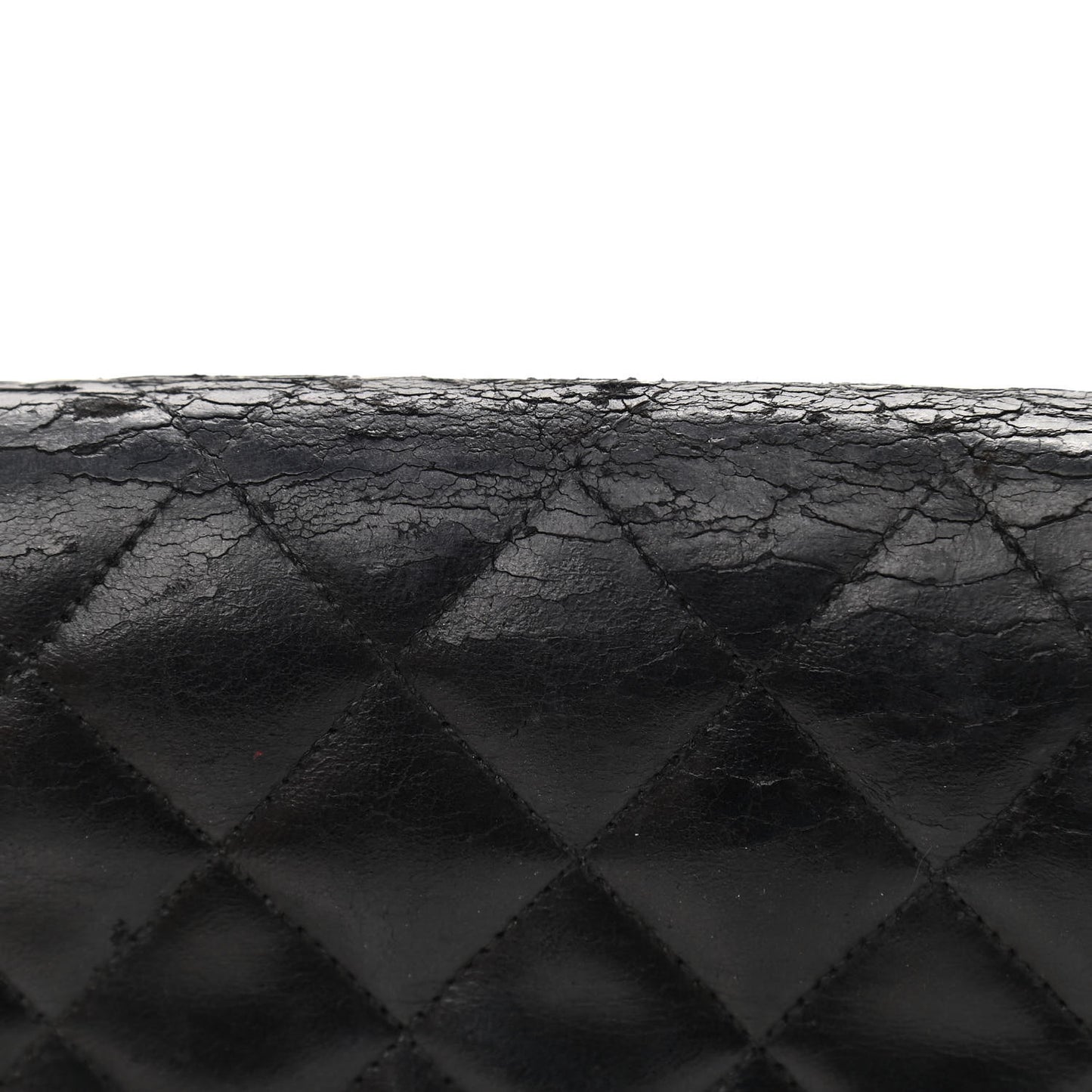 Lambskin Quilted Small Single Flap Black