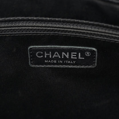 Chanel Caviar Quilted XL Grand Shopping Tote GST Black 7 of 17