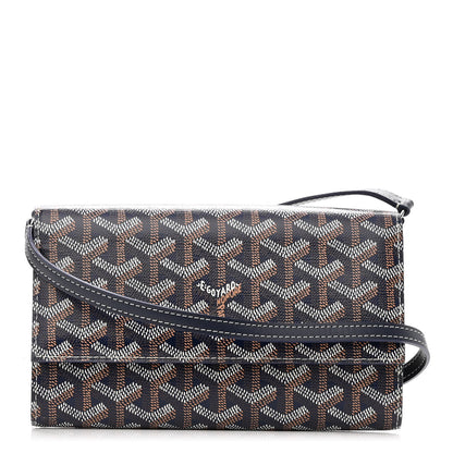 Goyard Goyardine Varenne Continental Wallet Navy 1 of 9