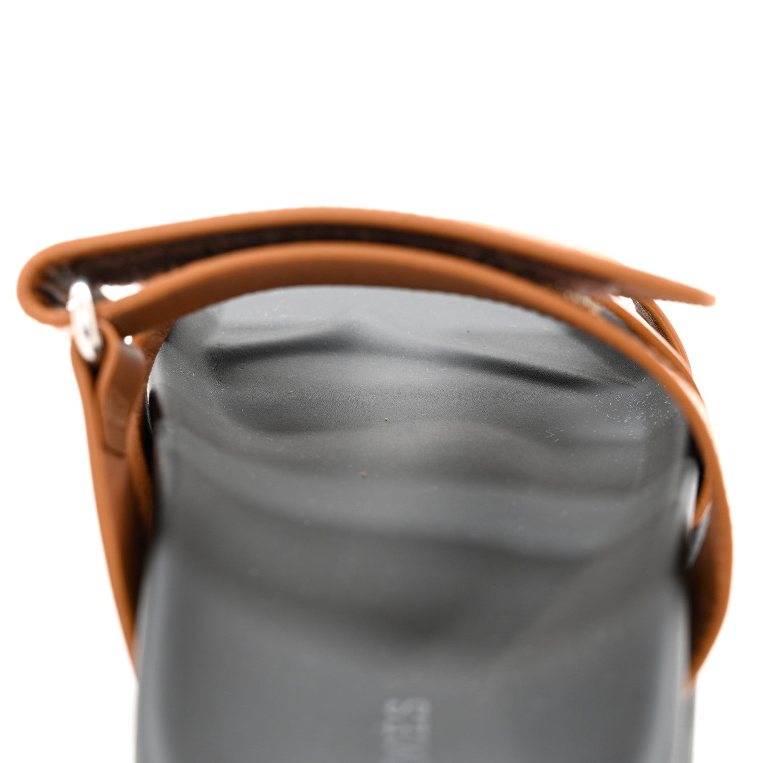 Hermes Calfskin Womens Chypre Sandals 36.5 Naturel 10 of 10