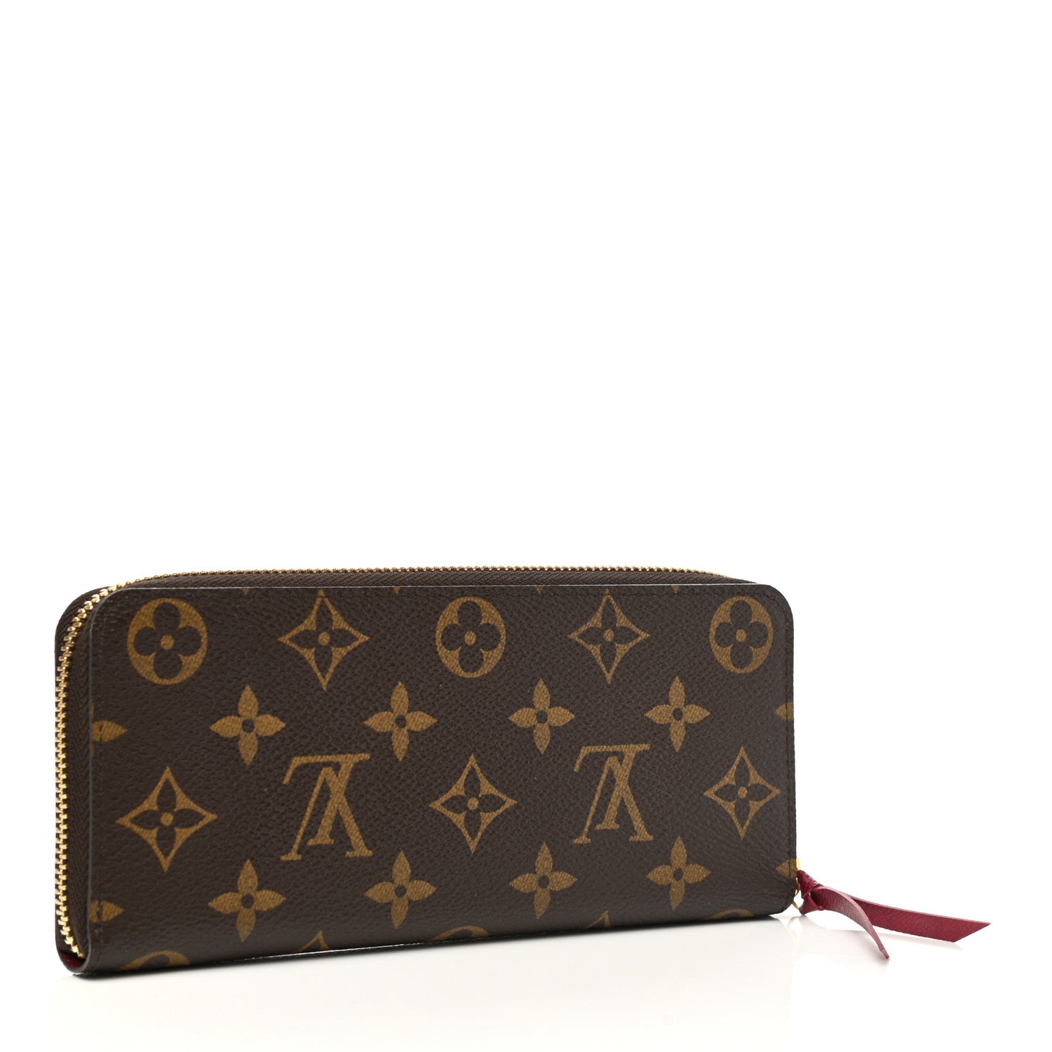 Louis Vuitton Monogram Clemence Wallet Fuchsia 3 of 8