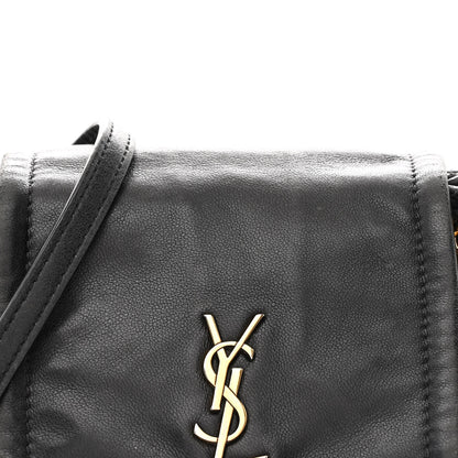 Saint Laurent Lambskin Quilted Monogram Mini Nolita Black 8 of 16