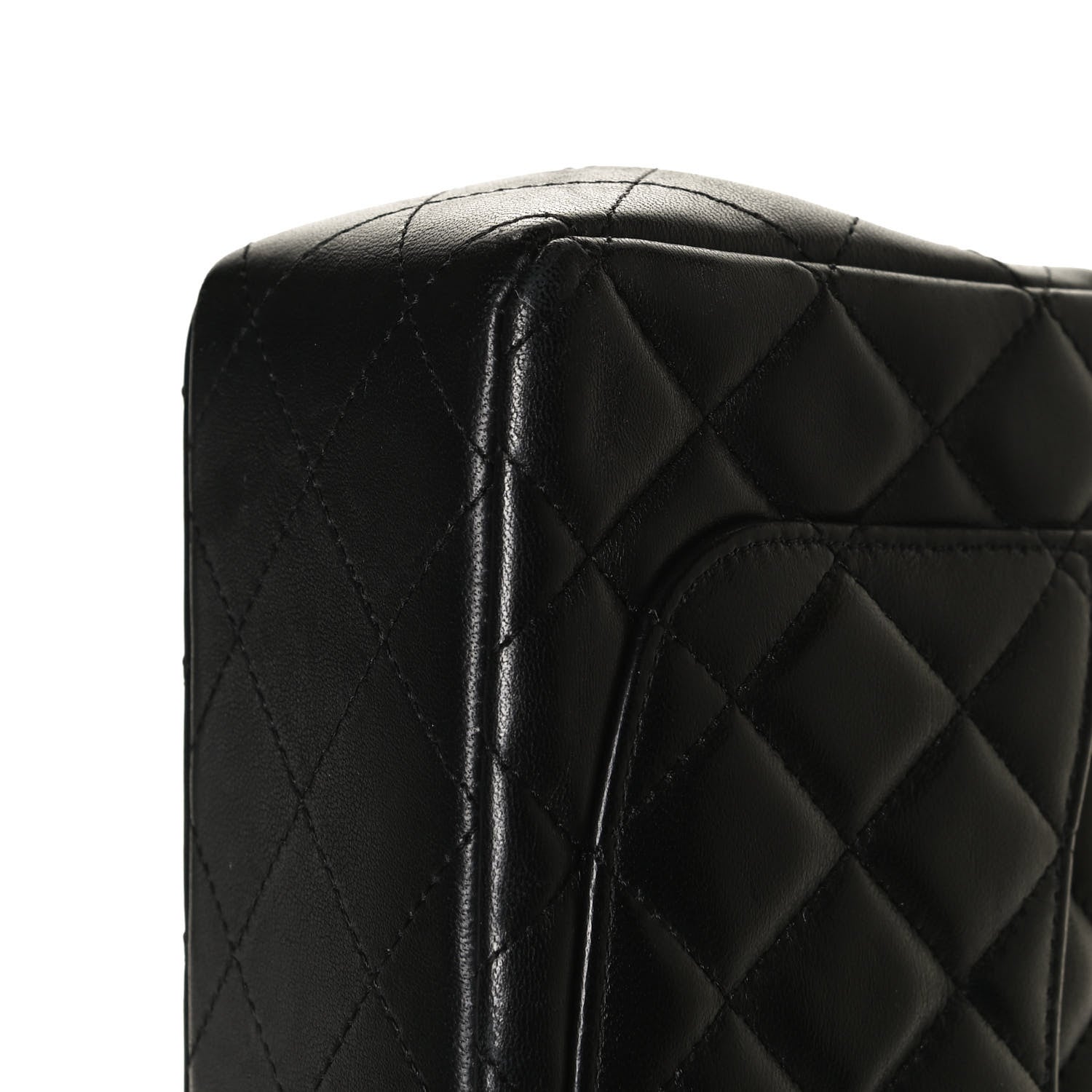 Chanel Lambskin Quilted Mini Rectangular Flap Black 12 of 14