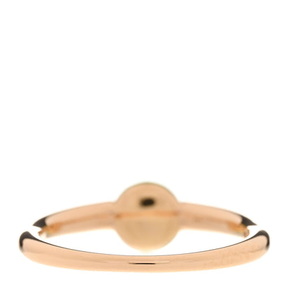 Pomellato 18K Rose Gold Peridot M'Ama Non M'Ama Ring 55 7.25 4 of 9