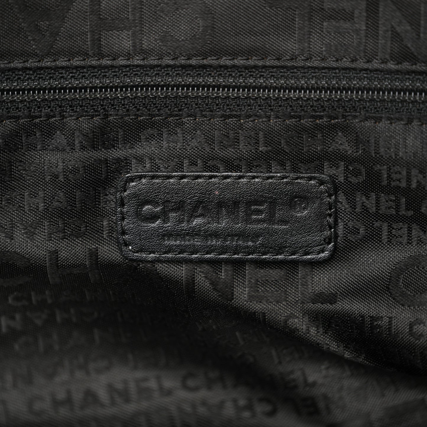 Caviar Square Stitched Bowler Black