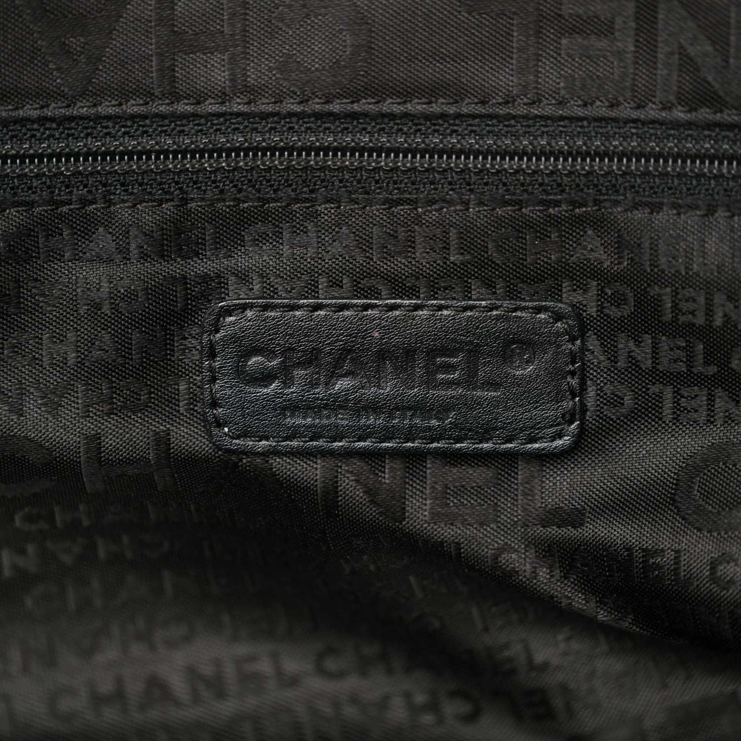 Chanel Caviar Square Stitched Bowler Black 6 of 12