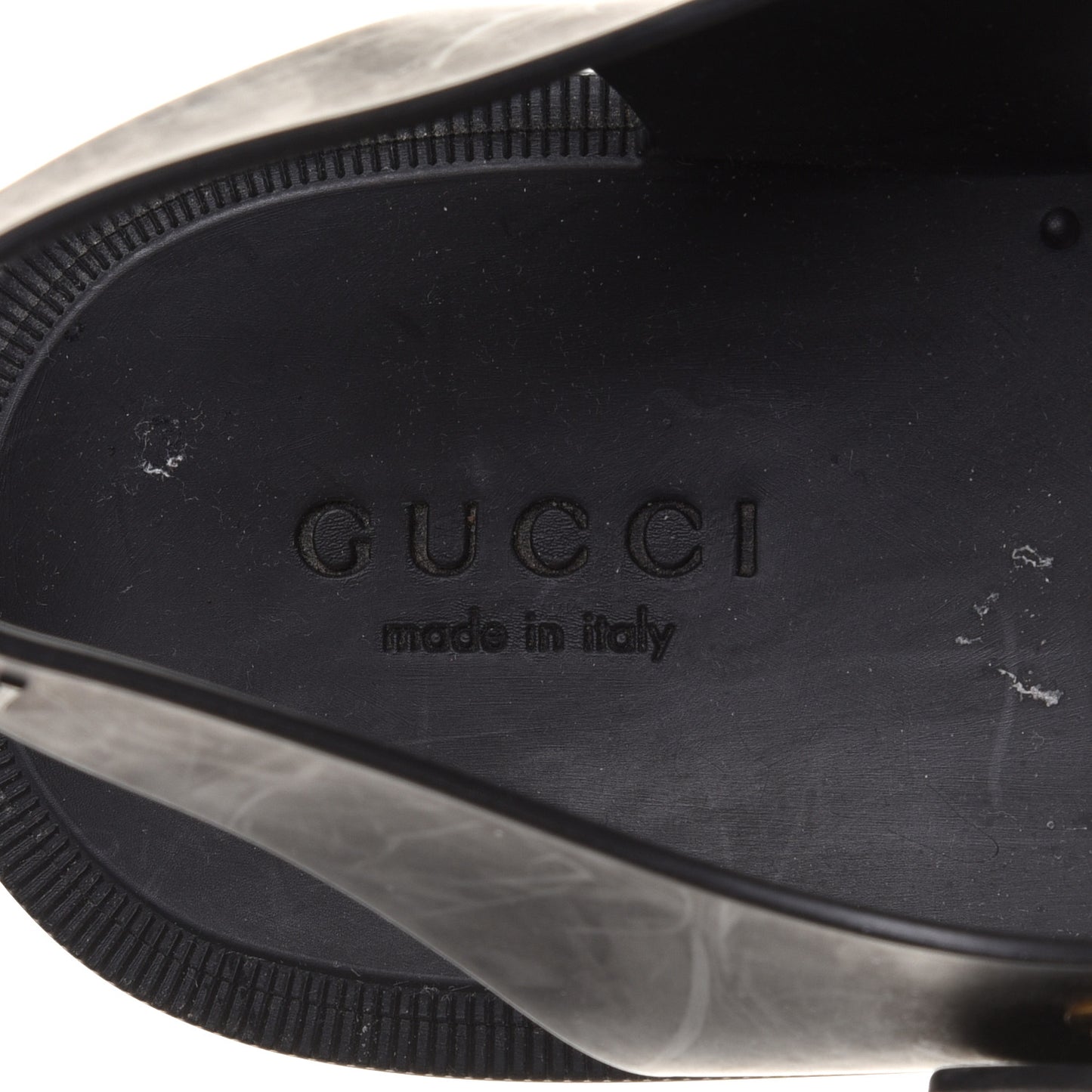 Rubber Crystal Womens Buckle Strap Sandals 35 Black