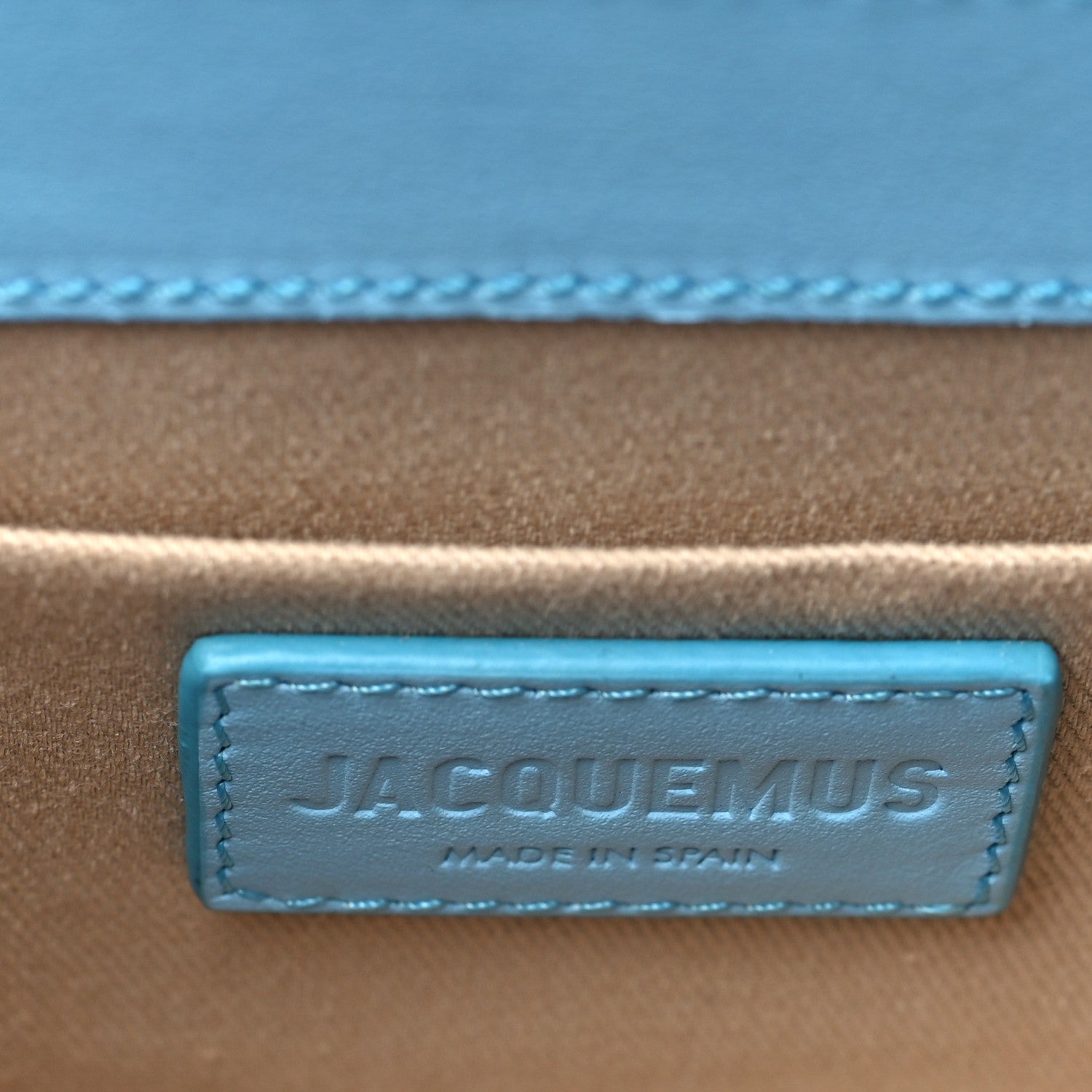 Jacquemus Smooth Calfskin Le Chiquito Noeud Blue 6 of 9