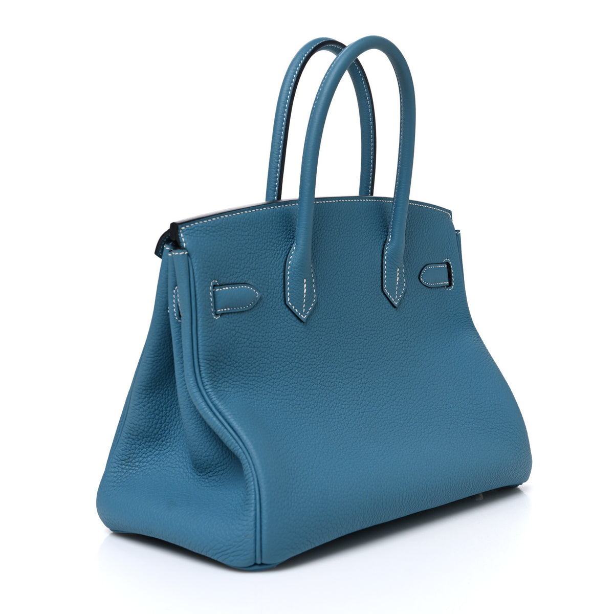 Hermes Togo Birkin 30 New Bleu Jean 2 of 10