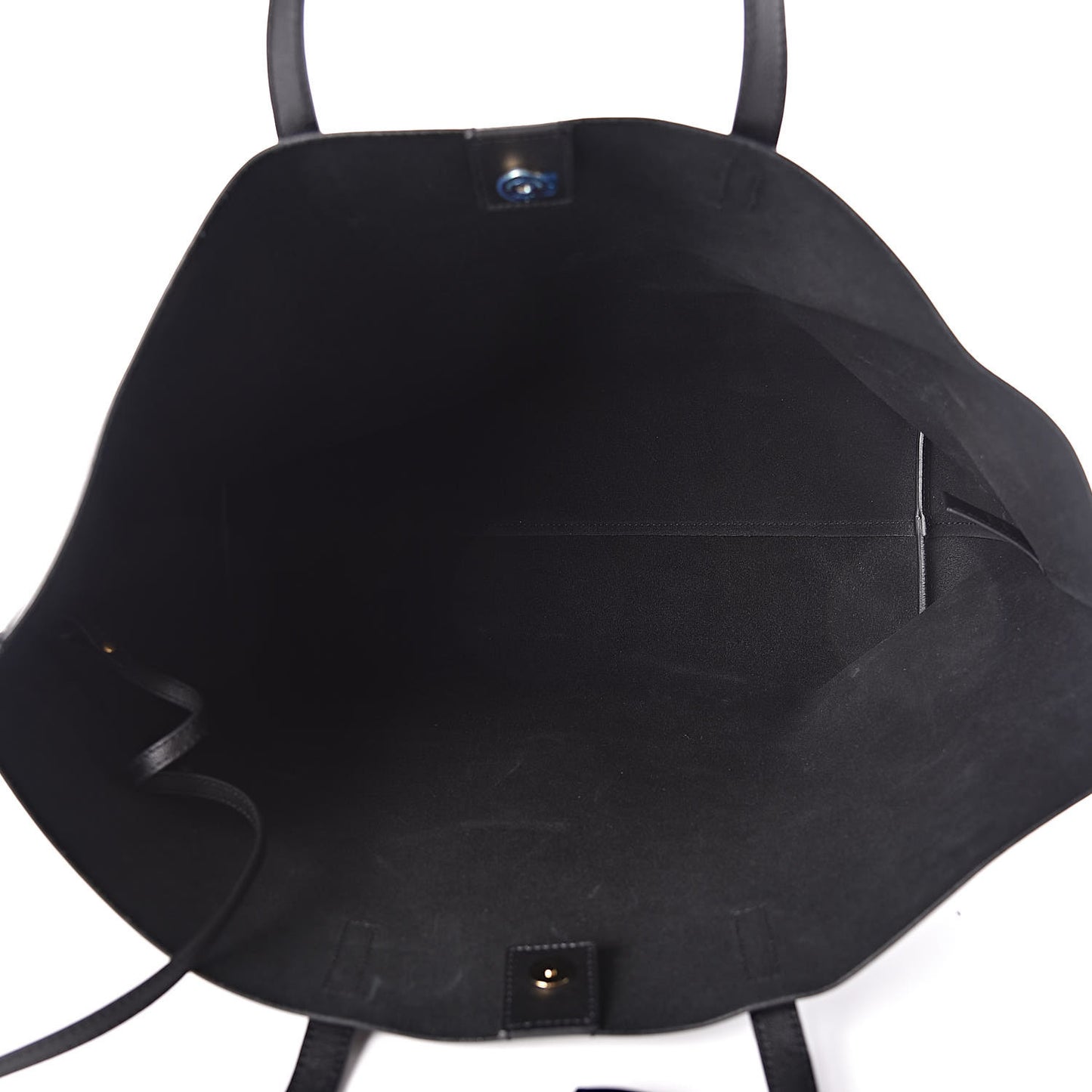 Calfskin Large Shopping Tote Black